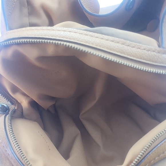 Coach Leather Shoulder Bag in Tan - Picture 13 of 13